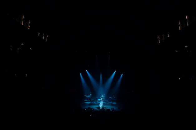 September 19, 2023, Toronto, ON, Canada: Begonia performs during the Polaris Music Prize Gala at Massey Hall in Toronto, on Tuesday, Sept. 19, 2023. Toronto Canada  - ZUMAc35_ 20230919_zaf_c35_174 Copyright: xSpencerxColbyx