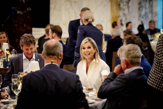 AMSTERDAM - Queen Maxima during the winners dinner of the King Willem I Prizes. The winners dinner marks the start of registrations for the biennial business awards. ANP ROBIN VAN LONKHUIJSEN netherlands out - belgium out  Copyright: xx x478786861x originalFilename: 478786861.jpg