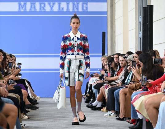 Entertainment Themen der Woche KW38 Entertainment Bilder des Tages Milan,Italy MARYLING fashion show photocall pring summer 2024 Milan,Italy MARYLING fashion show photocall spring summer 2024 In the photo:MARYLING show pring summer 2024 Milan Lombardy -  Copyright: xIPA ABACAx BRIPA20230920_456 IPA ABACAx BRIPA20230920_456