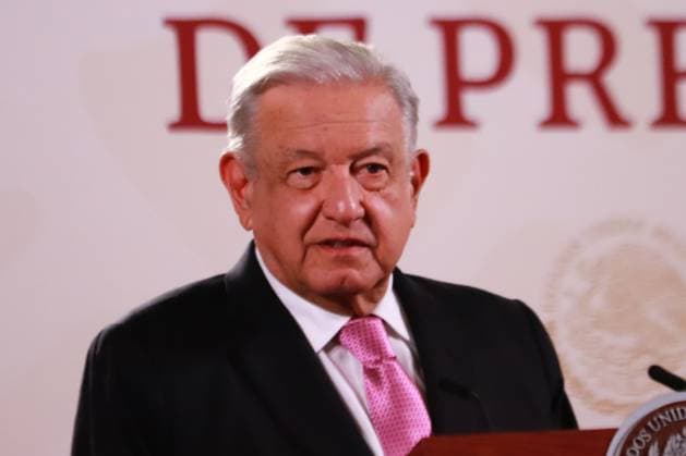 Mexican President Lopez Obrador News Conference September 20, 2023, Mexico City, Mexico: Mexican President, Andres Manuel Lopez Obrador, speaks during the daily morning news conference in front of reporters at National Palace on September 20, 2023 in Mexico City, Mexico. (Photo by Carlos Santiago Eyepix Group) Copyright: xCarlosxSantiagox xEyepixxGroupx CS202309207508