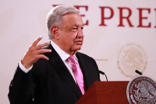 Mexican President Lopez Obrador News Conference September 20, 2023, Mexico City, Mexico: Mexican President, Andres Manuel Lopez Obrador, speaks during the daily morning news conference in front of reporters at National Palace on September 20, 2023 in Mexico City, Mexico. (Photo by Carlos Santiago Eyepix Group) Copyright: xCarlosxSantiagox xEyepixxGroupx CS202309207507