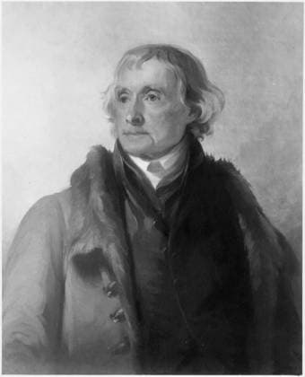 RECORD DATE NOT STATED Thomas Jefferson. Copy of engraving by James Mitan after John Trumbull, published 1808.. 1931 - 1932. Copyright: xpiemagsx piemagsnararand13062023a-7 !ACHTUNG AUFNAHMEDATUM GESCHÄTZT!