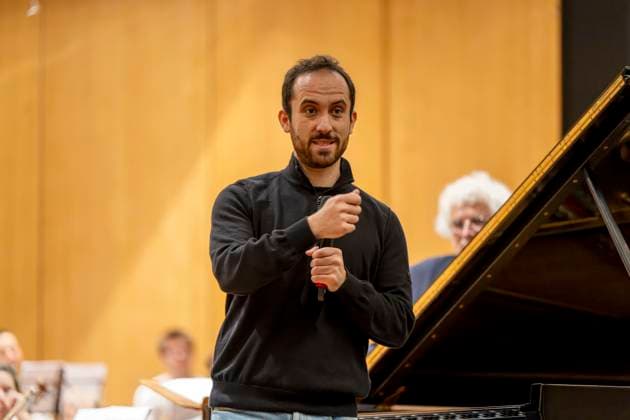 22.09.2023, Internationales Klassikfestival: Festival der Nationen 2023, im Kurhaus Bad Wörishofen im Unterallgäu, Vorsicht Klassik - Das große Schulkonzert für Schülerinnen und Schüler im Kursaal mit Igor Levit mit dem vbw-Festivalorchester 22.09.2023, Klassikfestival Bad Wörishofen 22.09.2023, Klassikfestival Bad Wörishofen