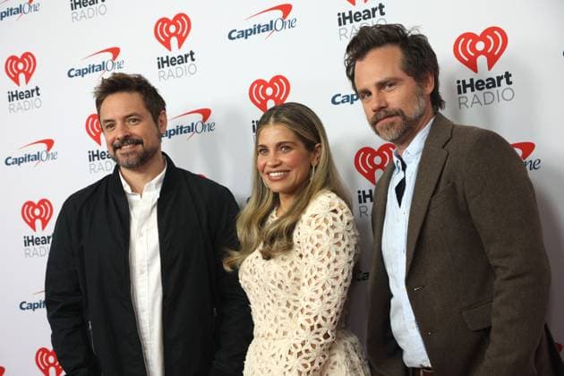 Entertainment Themen der Woche KW38 Actors Will Friedle, Danielle Fishel and Rider Strong arrive for the iHeartRadio Music Festival at T-Mobile Arena in Las Vegas, Nevada on Friday, September 22, 2023.  LAV20230922023 JAMESxATOA