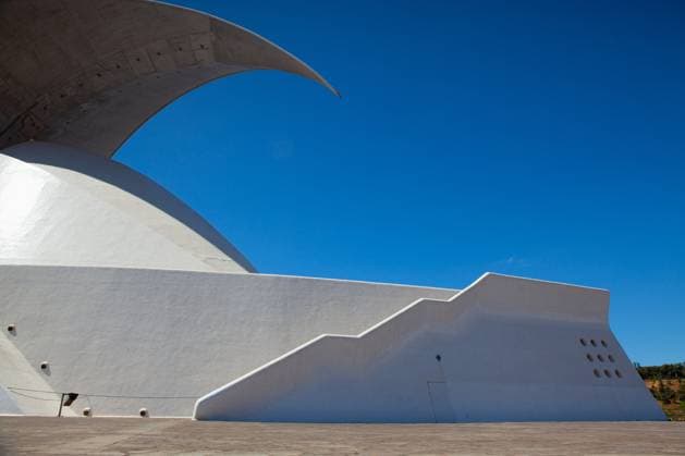 Creative Highlights World Detail of The Auditorio de Tenerife auditorium, Spain Santa Cruz de Tenerife, Canary Islands, Spain R_NTZW230919C-1255378-01 EDITORIAL USE ONLY