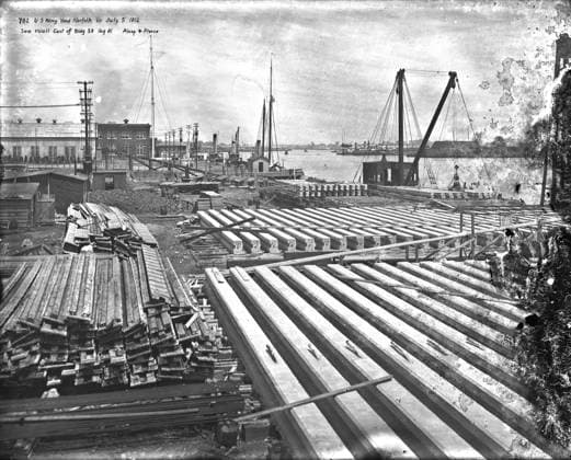 RECORD DATE NOT STATED Historic photographs of the Norfolk Naval shipyard located in the Fifth Naval District. Operating under the Department of Defense and the Department of the Navy. Copyright: xpiemagsx piemagsnornavshpy24062023-663 !ACHTUNG AUFNAHMEDATUM GESCHÄTZT!