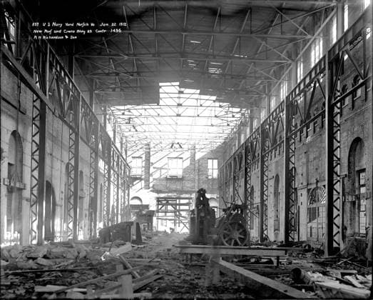RECORD DATE NOT STATED Historic photographs of the Norfolk Naval shipyard located in the Fifth Naval District. Operating under the Department of Defense and the Department of the Navy. Copyright: xpiemagsx piemagsnornavshpy24062023-713 !ACHTUNG AUFNAHMEDATUM GESCHÄTZT!