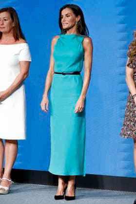 Queen Letizia Presents The Retina Eco Awards - Madrid Queen Letizia of Spain attends the presentation of the Retina Eco 2023 Awards held at the Royal Tapestry Factory Foundation, on September 25, 2023, in Madrid, Spain. The Retina Eco 2023 Awards are organized by PRISA Media in collaboration with Capgemini and recognize the most outstanding projects for their innovation, impact on sustainability and the fight against climate change, technology and other environmental or social aspects related to the United Nations Sustainable Development Goals. Photo by Archie Andrews ABACAPRESS.COM Madrid Spain  Copyright: xAndrewsxArchie ABACAx 869201_007 AndrewsxArchie ABACAx 869201_007