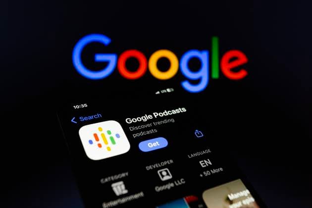 September 26, 2023, Asuncion, Paraguay: Google Podcasts app is displayed on the App Store on iPhone. Google today announced that later in 2024, it will discontinue Google Podcasts, in favor of YouTube Music, which will be the company s centralized podcast destination. Asuncion Paraguay - ZUMAc217 20230926_zip_c217_003 Copyright: xAndrexM.xChangx