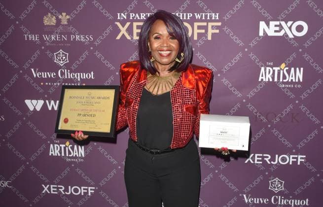 The Boisdale Music Awards, - 20 Sep 2023, Boisdale of Canary Wharf, London, UK P P Arnold at The Boisdale Music Awards, - 20 Sep 2023, Boisdale of Canary Wharf, London, UK, Credit:Jules Annan Avalon  Copyright: xJulesxAnnanx xAvalonx 0807182005