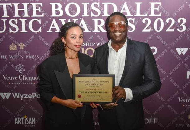 The Boisdale Music Awards, - 20 Sep 2023, Boisdale of Canary Wharf, London, UK Brand New Heavies at The Boisdale Music Awards, - 20 Sep 2023, Boisdale of Canary Wharf, London, UK, Credit:Jules Annan Avalon  Copyright: xJulesxAnnanx xAvalonx 0807182317