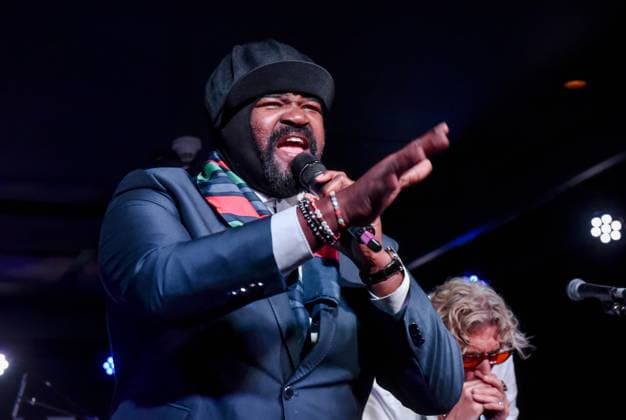 The Boisdale Music Awards, - 20 Sep 2023, Boisdale of Canary Wharf, London, UK Gregory Porter and Nick Reynolds at The Boisdale Music Awards, - 20 Sep 2023, Boisdale of Canary Wharf, London, UK, Credit:Jules Annan Avalon  Copyright: xJulesxAnnanx xAvalonx 0807183686