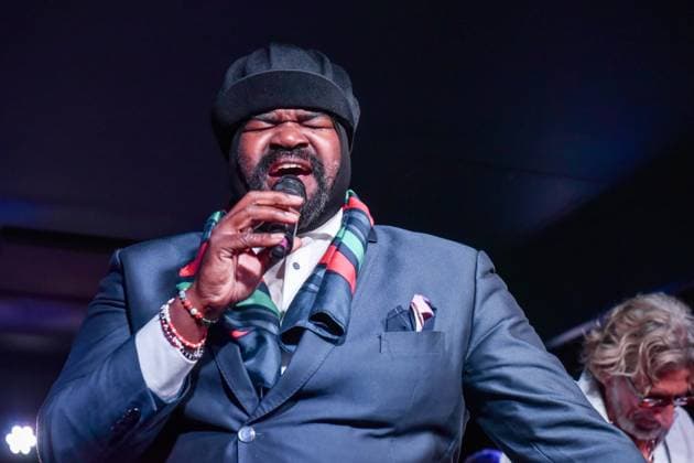 The Boisdale Music Awards, - 20 Sep 2023, Boisdale of Canary Wharf, London, UK Gregory Porter and Nick Reynolds at The Boisdale Music Awards, - 20 Sep 2023, Boisdale of Canary Wharf, London, UK, Credit:Jules Annan Avalon  Copyright: xJulesxAnnanx xAvalonx 0807183755