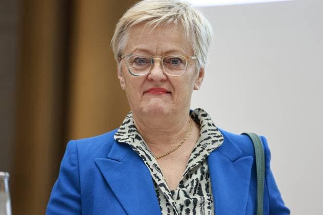 Renate Künast (Bündnis 90 Die Grünen) beim 90. ZEIT FORUM WISSENSCHAFT, 26.9.2023, , Berlin, , Thema Fleisch ohne Kühe, Salat ohne Acker Wie essen wir morgen?, präsentiert von der ZEIT-Stiftung Ebelin und Gerd Bucerius, DIE ZEIT, Deutschlandfunk und Berlin-Brandenburgische Akademie der Wissenschaften *** Renate Künast Bündnis 90 Die Grünen at 90 ZEIT FORUM WISSENSCHAFT, 26 9 2023, , Berlin, , Topic Meat without cows, lettuce without fields How do we eat tomorrow , presented by ZEIT Stiftung Ebelin und Gerd Bucerius, DIE ZEIT, Deutschlandfunk and Berlin Brandenburgische Akademie der Wissenschaften kreativmedia_zeitforumwi_10