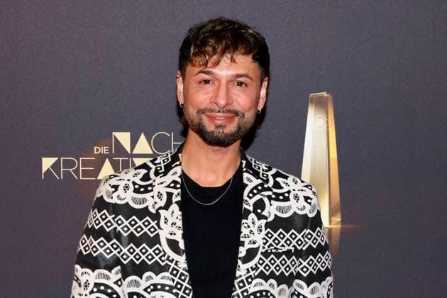 Kostümbildner Angel Garcia (Preisträger Beste Ausstattung Unterhaltung) bei der Nacht der Kreativen im Rahmen der Verleihung des Deutschen Fernsehpreises 2023 in der Kölner Flora. Köln, 27.09.2023 NRW Deutschland Copyright: xChristophxHardtx