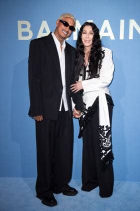 PFW Balmain Photocall Cher and Alexander Edwards attending the Balmain Womenswear Spring Summer 2024 show as part of Paris Fashion Week in Paris, France on September 27, 2023. Photo by Aurore Marechal ABACAPRESS.COM Paris France  Copyright: xMarechalxAurore ABACAx 869465_161 MarechalxAurore ABACAx 869465_161