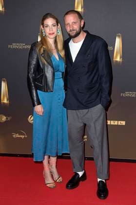 Viviane Andereggen und Jano Ben Chaabane bei der Verleihung des Deutschen Fernsehpreises 2023 - Die Nacht der Kreativen in der Flora Köln. Köln, 27.09.2023