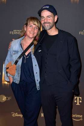 Jana Nier und Andre Nier bei der Verleihung des Deutschen Fernsehpreises 2023 - Die Nacht der Kreativen in der Flora Köln. Köln, 27.09.2023