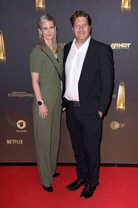 Dorothea Jacob und Arnim Butzen bei der Verleihung des Deutschen Fernsehpreises 2023 - Die Nacht der Kreativen in der Flora Köln. Köln, 27.09.2023