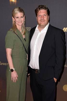 Dorothea Jacob und Arnim Butzen bei der Verleihung des Deutschen Fernsehpreises 2023 - Die Nacht der Kreativen in der Flora Köln. Köln, 27.09.2023