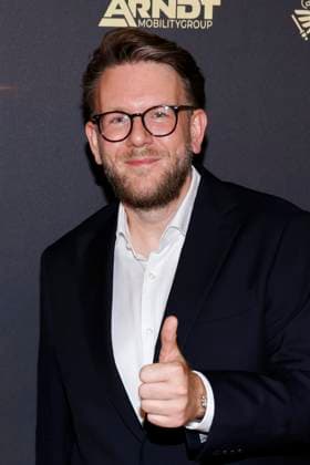 Autor Jakob Lundt (Preisträger Bestes Buch Unterhaltung) bei der Nacht der Kreativen im Rahmen der Verleihung des Deutschen Fernsehpreises 2023 in der Kölner Flora. Köln, 27.09.2023 NRW Deutschland Copyright: xChristophxHardtx