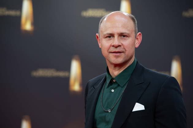 Moritz FUEHRMANN, Schauspieler, Führmann, Roter Teppich, Red Carpet Show, Ankunft, arrival, Verleihung des Deutschen Fernsehpreises, Der Deutsche Fernsehpreis 2023, Deutscher Fernsehpreis 2023 in den MMC Studios Koeln, am 28.09.2023.