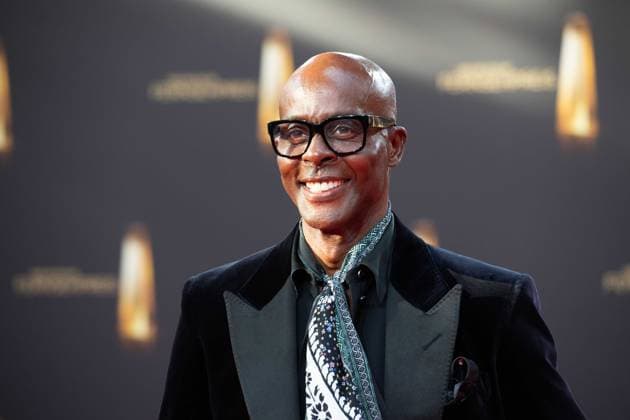 Bruce DARNELL, Model, Roter Teppich, Red Carpet Show, Ankunft, arrival, Verleihung des Deutschen Fernsehpreises, Der Deutsche Fernsehpreis 2023, Deutscher Fernsehpreis 2023 in den MMC Studios Koeln, am 28.09.2023.