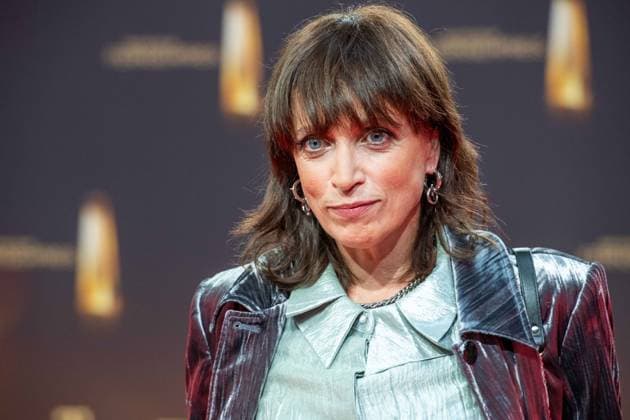 Anna THALBACH, Schauspielerin, Roter Teppich, Red Carpet Show, Ankunft, arrival, Verleihung des Deutschen Fernsehpreises, Der Deutsche Fernsehpreis 2023, Deutscher Fernsehpreis 2023 in den MMC Studios Koeln, am 28.09.2023.