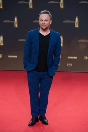 Ralf SCHMITZ, Schauspieler, Roter Teppich, Red Carpet Show, Ankunft, arrival, Verleihung des Deutschen Fernsehpreises, Der Deutsche Fernsehpreis 2023, Deutscher Fernsehpreis 2023 in den MMC Studios Koeln, am 28.09.2023.