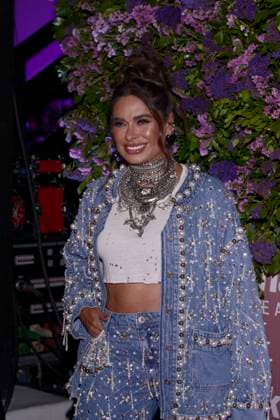 Mexico City Shark Beauty Launch September 28, 2023, Mexico City, Mexico: Galilea Montijo attends the Pink carpet of the ˜Shark Beauty™ launch at Estacion Indianilla Cultural Center. on September 28, 2023 in Mexico City, Mexico. (Photo by Carlos Tischler Eyepix Group) Copyright: xCarlosxTischler xEyepixxGroupx CT_28092023_100053