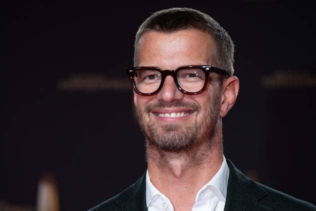 Preistraeger Joko WINTERSCHEIDT Kategorie Beste Doku-Serie fuer Wer stiehlt mir die Show, Verleihung des Deutschen Fernsehpreises, Der Deutsche Fernsehpreis 2023, Deutscher Fernsehpreis 2023 in den MMC Studios Koeln, am 28.09.2023.