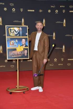 Daniel Boschmann bei der Verleihung des Deutschen Fernsehpreises in Koeln 28.09. 2023