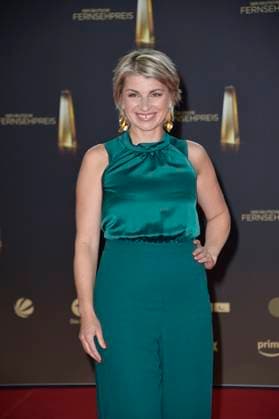 Sabine Heinrich bei der Verleihung des Deutschen Fernsehpreises in Koeln 28.09. 2023