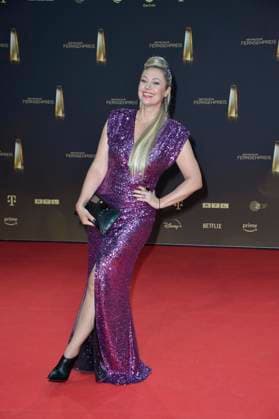 Ruth Moschner bei der Verleihung des Deutschen Fernsehpreises in Koeln 28.09. 2023