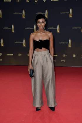 Hadnet Tesfai bei der Verleihung des Deutschen Fernsehpreises in Koeln 28.09. 2023