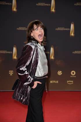 Anna Thalbach bei der Verleihung des Deutschen Fernsehpreises in Koeln 28.09. 2023