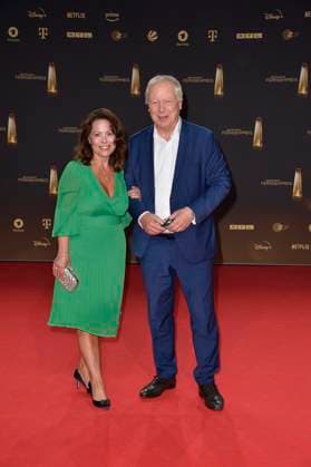 Tom Buhrow und Frau Daniela Boff bei der Verleihung des Deutschen Fernsehpreises in Koeln 28.09. 2023