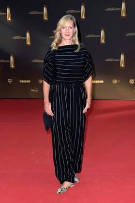 Anna Schudt bei der Verleihung des Deutschen Fernsehpreises 2023 in den MMC Studios. Köln, 28.09.2023