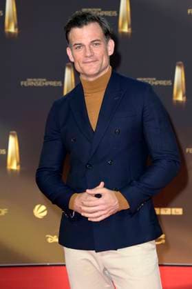 Torben Liebrecht bei der Verleihung des Deutschen Fernsehpreises 2023 in den MMC Studios. Köln, 28.09.2023