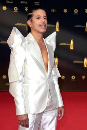 Jorge Gonzalez bei der Verleihung des Deutschen Fernsehpreises 2023 in den MMC Studios. Köln, 28.09.2023