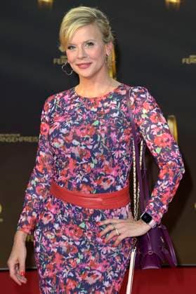 Eva Habermann bei der Verleihung des Deutschen Fernsehpreises 2023 in den MMC Studios. Köln, 28.09.2023