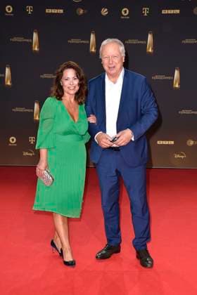 Tom Buhrow und Daniela Boff bei der Verleihung vom Deutschen Fernsehpreis am 28.09.2023 in Koeln Deutscher Fernsehpreis Verleihung 2023 in Koeln