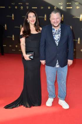 Madita van Huelsen und Sebastian Lege bei der Verleihung vom Deutschen Fernsehpreis am 28.09.2023 in Koeln Deutscher Fernsehpreis Verleihung 2023 in Koeln
