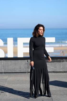 September 29, 2023, Madrid, Madrid, Spain: Maria Leon attended Cerrar los ojos and Donostia Award Photocall during 71st San Sebastian International Film Festival at Kursaal Palace on September 29, 2023 in Donostia San Sebastian, Spain Madrid Spain - ZUMAg15_ 20230929_zaf_g15_048 Copyright: xJackxAbuinx
