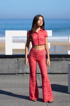 September 29, 2023, Madrid, Madrid, Spain: Venecia Franco attended Cerrar los ojos and Donostia Award Photocall during 71st San Sebastian International Film Festival at Kursaal Palace on September 29, 2023 in Donostia San Sebastian, Spain Madrid Spain - ZUMAg15_ 20230929_zaf_g15_081 Copyright: xJackxAbuinx