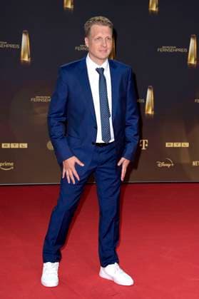 Oliver Pocher bei der Verleihung des Deutschen Fernsehpreises 2023 in den MMC Studios. Köln, 28.09.2023