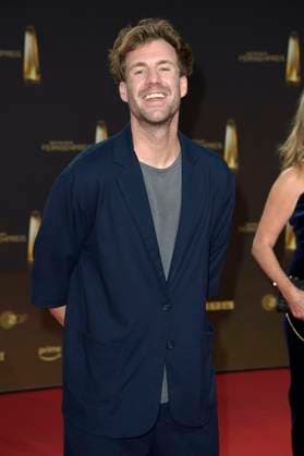 Luke Mockridge bei der Verleihung des Deutschen Fernsehpreises 2023 in den MMC Studios. Köln, 28.09.2023