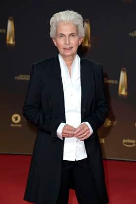 Marie-Agnes Strack-Zimmermann bei der Verleihung des Deutschen Fernsehpreises 2023 in den MMC Studios. Köln, 28.09.2023