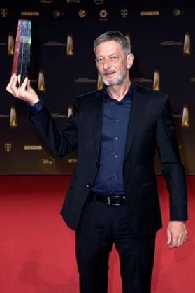 Arndt Ginzel bei der Verleihung des Deutschen Fernsehpreises 2023 in den MMC Studios. Köln, 28.09.2023