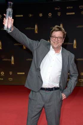 Bela Rethy bei der Verleihung des Deutschen Fernsehpreises 2023 in den MMC Studios. Köln, 28.09.2023